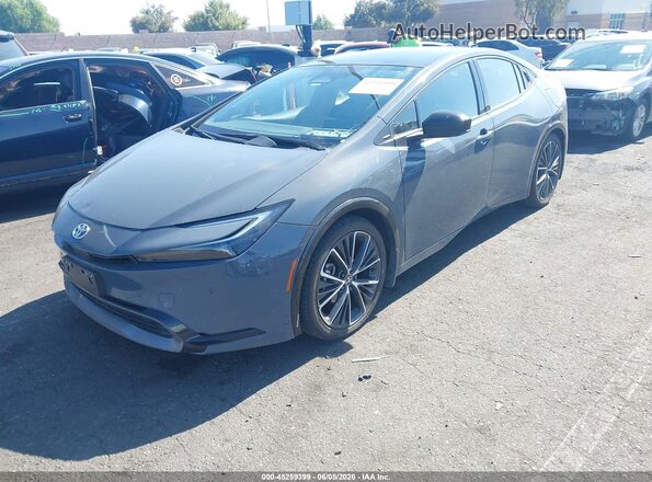 JTDACAAU4R3034148 2024 TOYOTA PRIUS Gray 