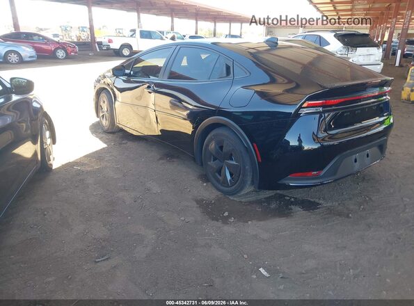 JTDACAAU4R3044503 2024 TOYOTA PRIUS Black Հետևի ձախ