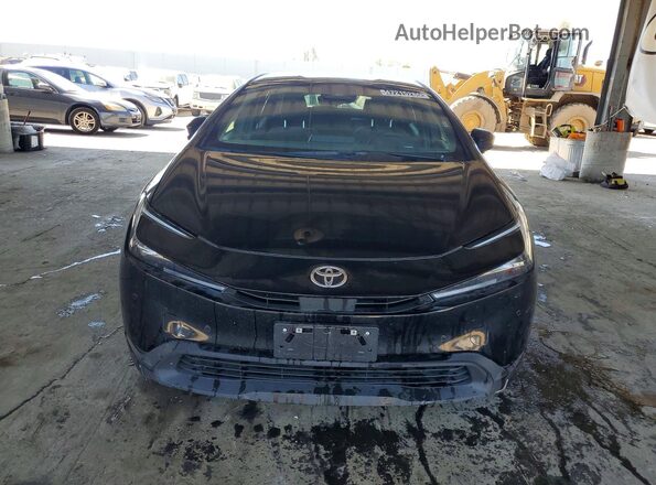 JTDACAAU5R3019724 2024 TOYOTA PRIUS Black Front view