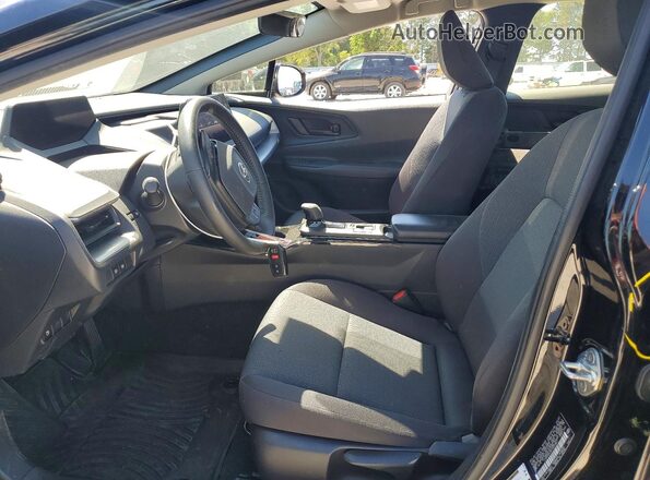 JTDACAAU6P3003867 2023 TOYOTA PRIUS Black Front interior view