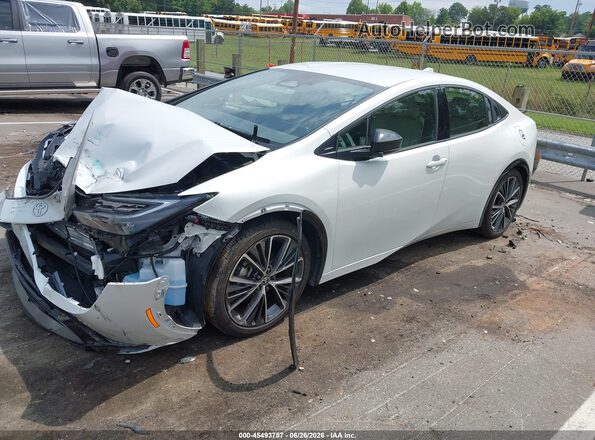 JTDACAAU6P3005683 2023 TOYOTA PRIUS Белый Передняя левая четверть