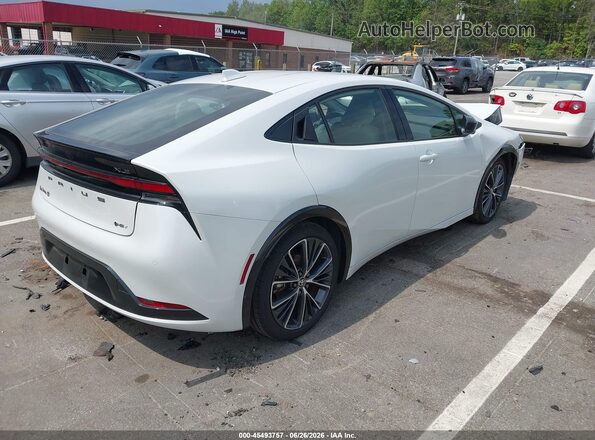 JTDACAAU6P3005683 2023 TOYOTA PRIUS Белый Задняя правая четверть