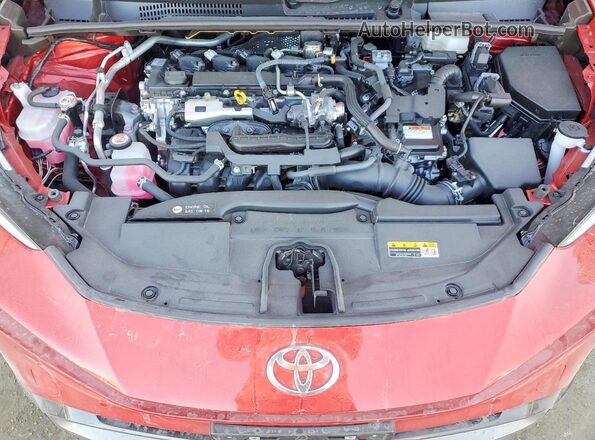 JTDACAAU6R3032675 2024 TOYOTA PRIUS Красный Вид задней части салона