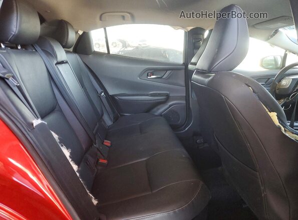 JTDACAAU6R3032675 2024 TOYOTA PRIUS Красный Вид задних сидений