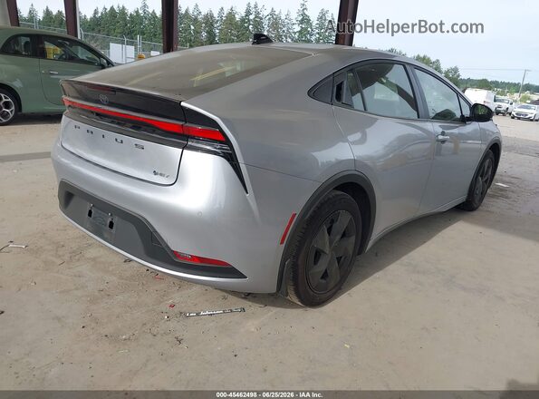 JTDACAAU6T3079115 2026 TOYOTA PRIUS Silver უკანა მარჯვენა