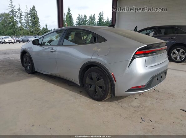 JTDACAAU6T3079115 2026 TOYOTA PRIUS Silver უკანა მარცხენა