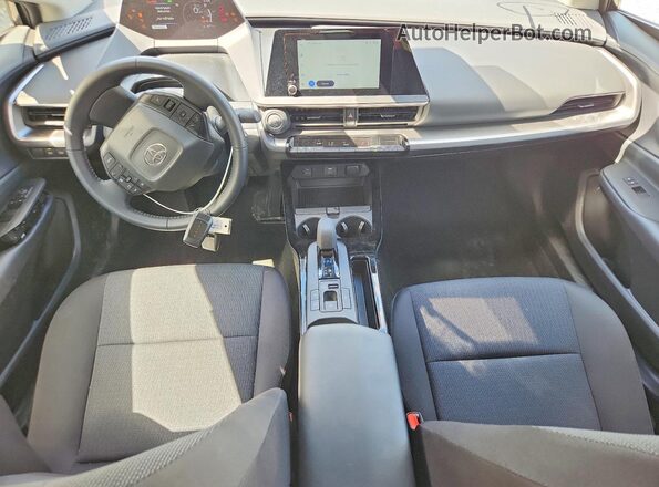 JTDACAAU7T3065983 2026 TOYOTA PRIUS Black Widok deski rozdzielczej