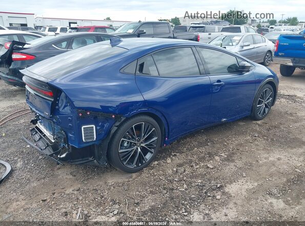 JTDACAAU8R3036873 2024 TOYOTA PRIUS Blue Tył prawy