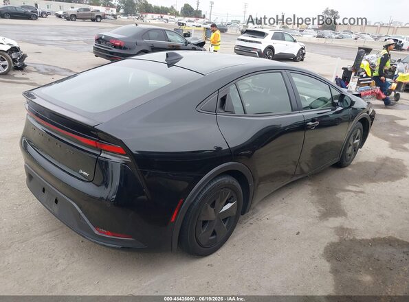 JTDACAAU9R3029804 2024 TOYOTA PRIUS Черный Задняя правая четверть