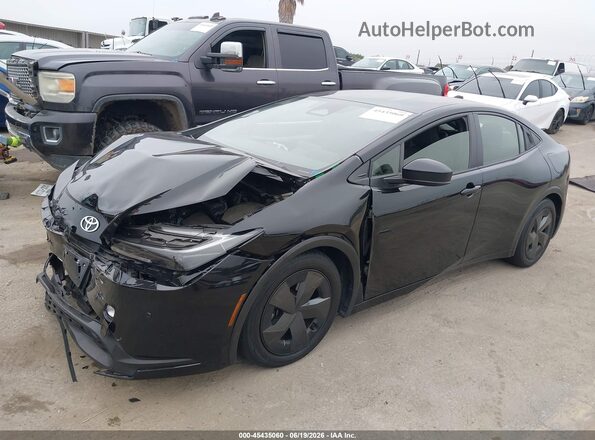 JTDACAAU9R3029804 2024 TOYOTA PRIUS Черный Передняя левая четверть