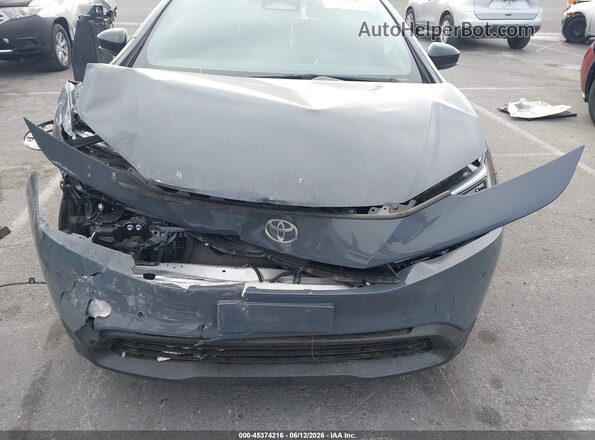 JTDACAAU9S3064249 2025 TOYOTA PRIUS Gray 360 interior view