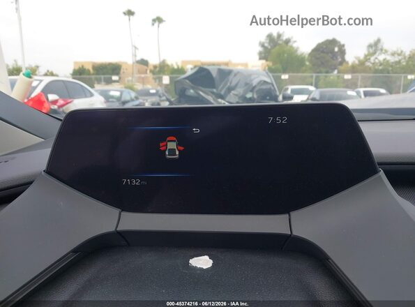 JTDACAAU9S3064249 2025 TOYOTA PRIUS Gray Rear seats view