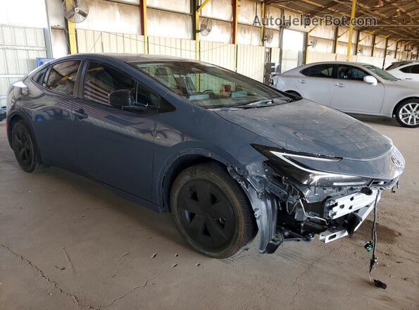 JTDACAAUXR3016527 2024 TOYOTA PRIUS Blue 