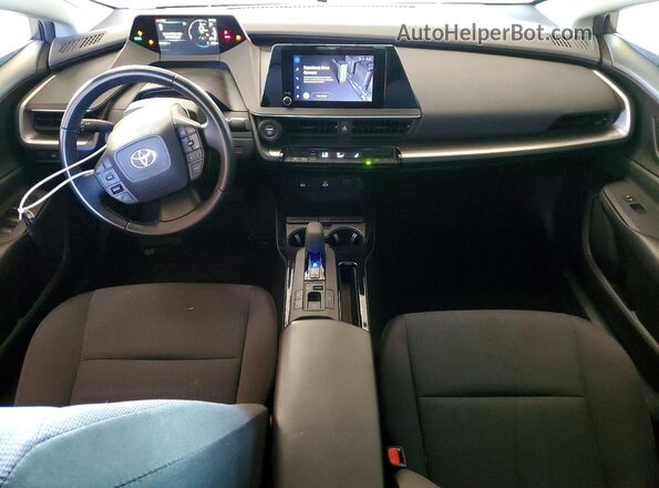 JTDACAAUXR3016527 2024 TOYOTA PRIUS Blue 