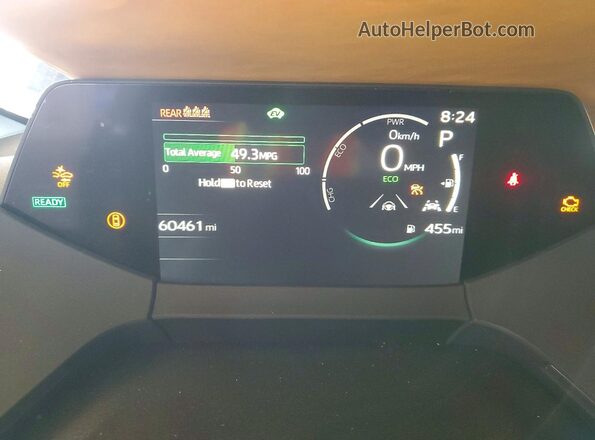 JTDACAAUXR3016527 2024 TOYOTA PRIUS Blue 
