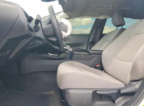 JTDACAAUXS3055043 2025 TOYOTA PRIUS White Vista interior delantera