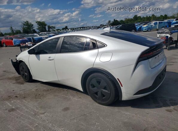 JTDACAAUXS3055043 2025 TOYOTA PRIUS White Trasero izquierdo