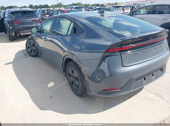 JTDACAAUXS3056791 2025 TOYOTA PRIUS Gray Rear left