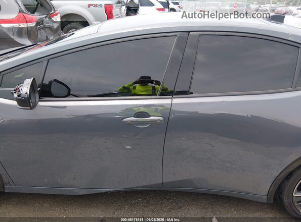 JTDACAAUXS3064356 2025 TOYOTA PRIUS Gray Панорамний вид салону 360°