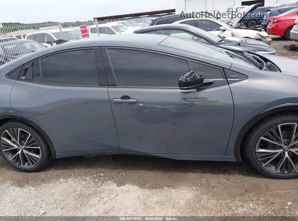 JTDACAAUXS3064356 2025 TOYOTA PRIUS Gray Вид задньої частини салону