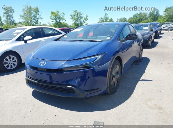 JTDACAAUXT3075505 2026 TOYOTA PRIUS Black Przód lewy