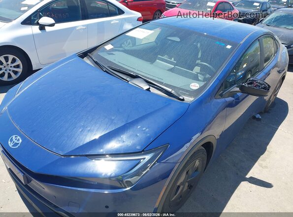 JTDACAAUXT3075505 2026 TOYOTA PRIUS Black Widok z przodu