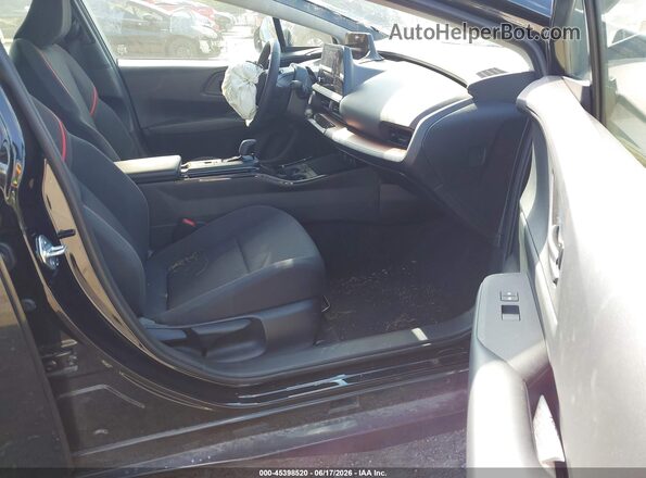 JTDACACU0S3048745 2025 TOYOTA PRIUS PLUG-IN HYBRID Black Front interior view
