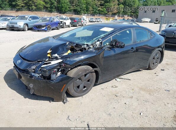 JTDACACU0S3048745 2025 TOYOTA PRIUS PLUG-IN HYBRID Black Front left