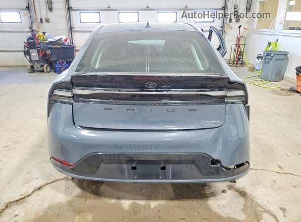 JTDACACU0S3049264 2025 TOYOTA PRIUS Gray Vista trasera