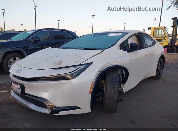 JTDACACU3P3008411 2023 TOYOTA PRIUS PRIME White Դիմացի տեսք