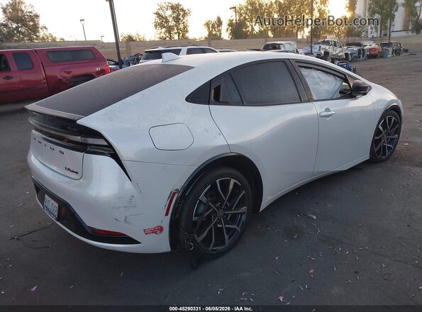 JTDACACU3P3008411 2023 TOYOTA PRIUS PRIME White Հետևի աջ