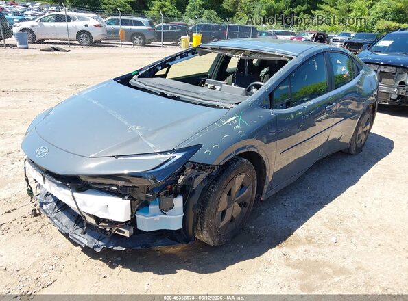 JTDACACU3R3012610 2024 TOYOTA PRIUS PRIME Gray Front left
