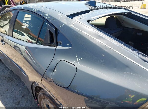 JTDACACU3R3012610 2024 TOYOTA PRIUS PRIME Gray 