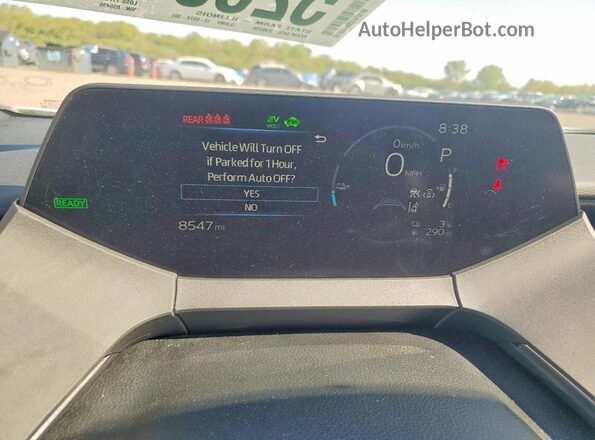 JTDACACU3T3055495 2026 TOYOTA PRIUS White Սարքավորումների վահանակի տեսք