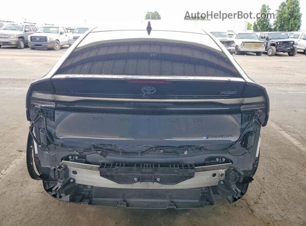 JTDACACU4P3000365 2023 TOYOTA PRIUS Gray Rear view