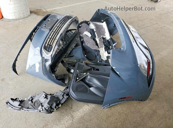 JTDACACU4P3000365 2023 TOYOTA PRIUS Gray Engine compartment view