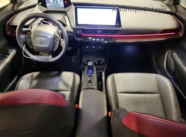 JTDACACU4R3022255 2024 TOYOTA PRIUS Черный Вид панели приборов