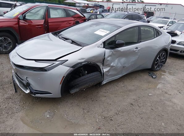JTDACACU4R3022692 2024 TOYOTA PRIUS PRIME Silver Przód lewy