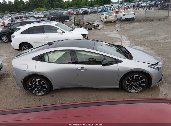 JTDACACU4R3022692 2024 TOYOTA PRIUS PRIME Silver Widok zestawu wskaźników