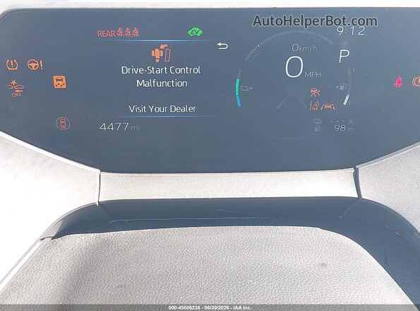 JTDACACU4T3059264 2026 TOYOTA PRIUS PLUG-IN HYBRID White Widok tylnych siedzeń