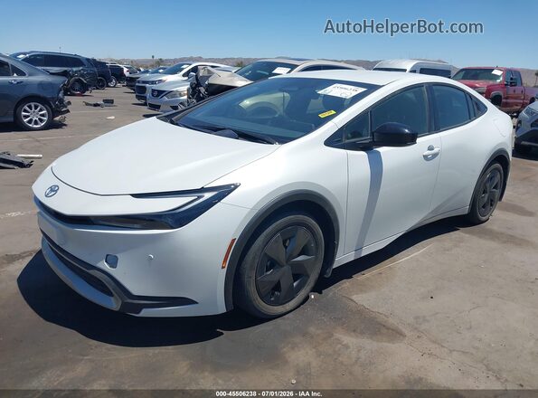JTDACACU4T3059264 2026 TOYOTA PRIUS PLUG-IN HYBRID White Przód lewy