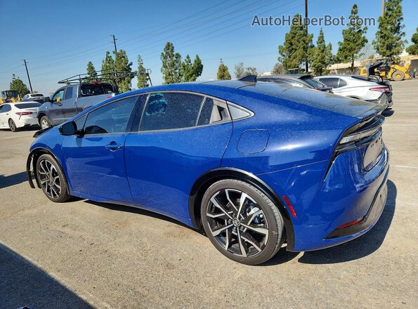 JTDACACU5P3009317 2023 TOYOTA PRIUS Blue 