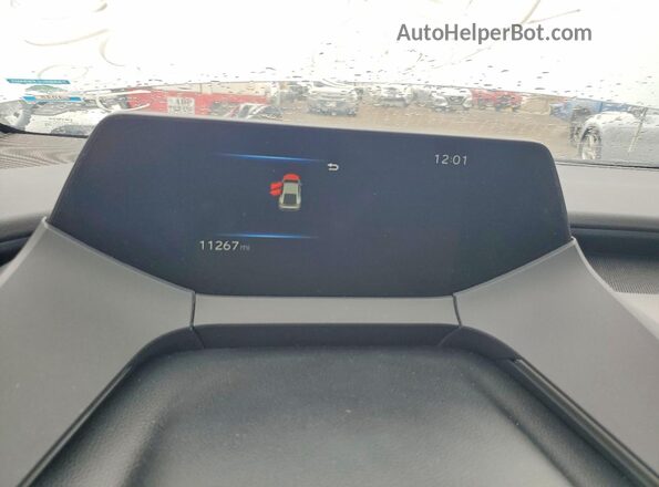JTDACACU5R3029828 2024 TOYOTA PRIUS White Instrument cluster view