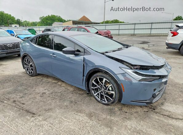JTDACACU5R3031126 2024 TOYOTA PRIUS Gray წინა მარჯვენა