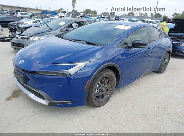 JTDACACU5T3066384 2026 TOYOTA PRIUS PLUG-IN HYBRID Blue Przód lewy