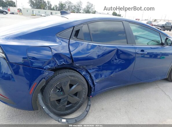JTDACACU5T3066384 2026 TOYOTA PRIUS PLUG-IN HYBRID Blue Widok z przodu