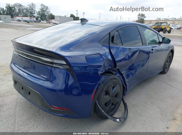 JTDACACU5T3066384 2026 TOYOTA PRIUS PLUG-IN HYBRID Blue Tył prawy