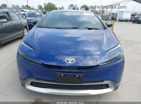 JTDACACU5T3066384 2026 TOYOTA PRIUS PLUG-IN HYBRID Blue Widok zestawu wskaźników