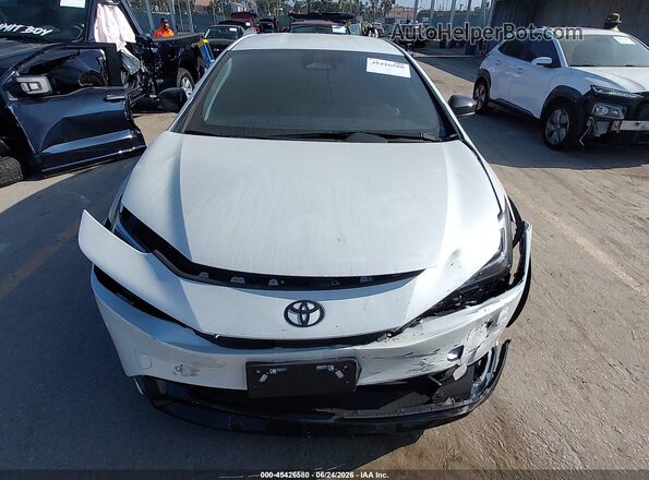 JTDACACU5T3071553 2026 TOYOTA PRIUS PLUG-IN HYBRID White Widok zestawu wskaźników