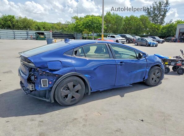 JTDACACU6P3008645 2023 TOYOTA PRIUS Blue 